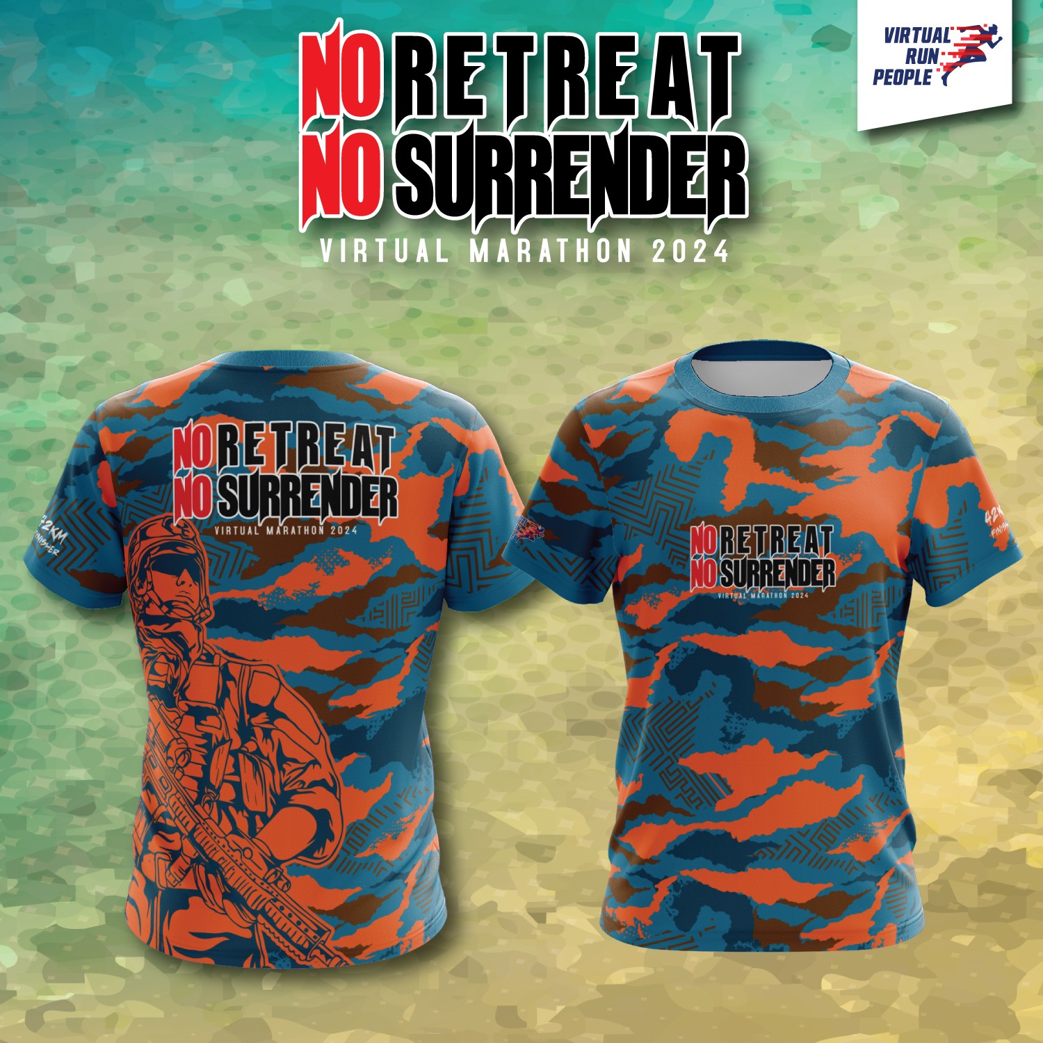 No Retreat No Surrender Virtual Marathon 2024