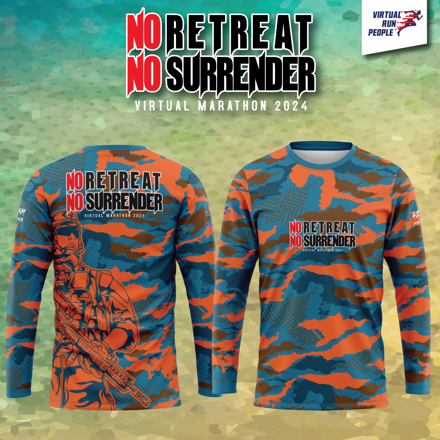 No Retreat No Surrender Virtual Marathon 2024