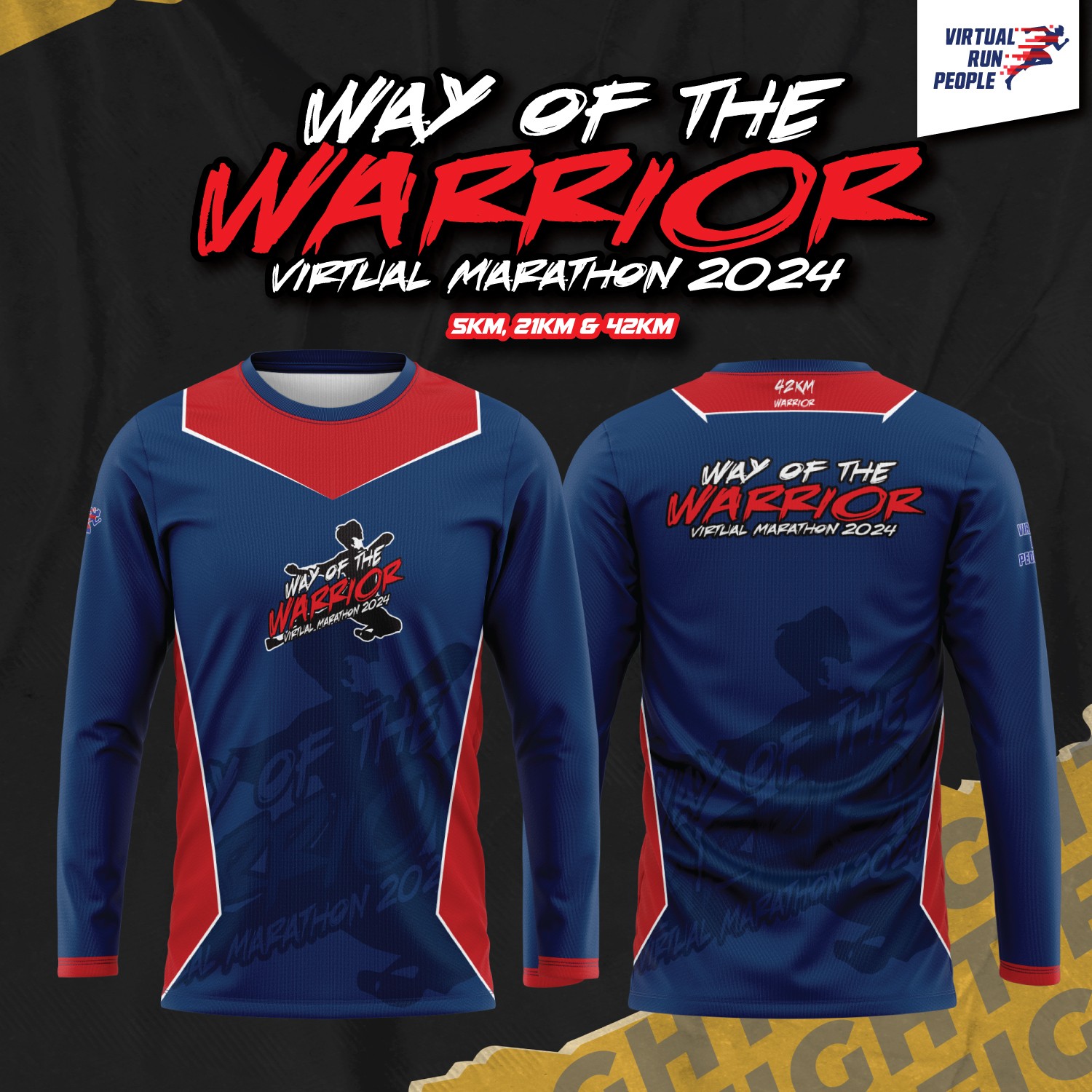 Way of the Warrior Virtual Marathon 2024