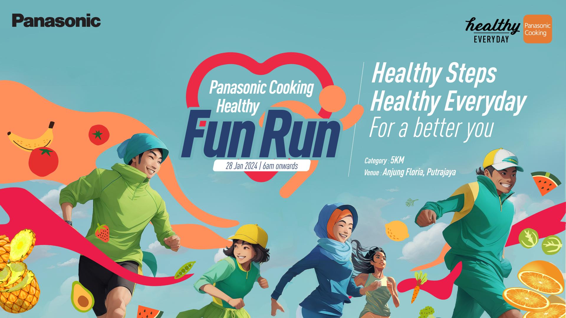 Panasonic Cooking Healthy Fun Run 2024